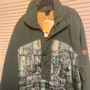 NWT RARE Vintage Emmegi luxury ski jacket men’s large women’s XXL waterproof.